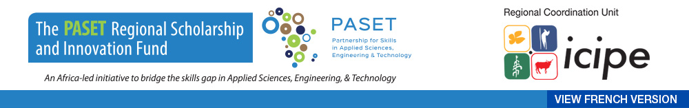 RSIF PASET  ScienceinAfrica Archives - The PASET Regional Scholarship and  Innovation Fund